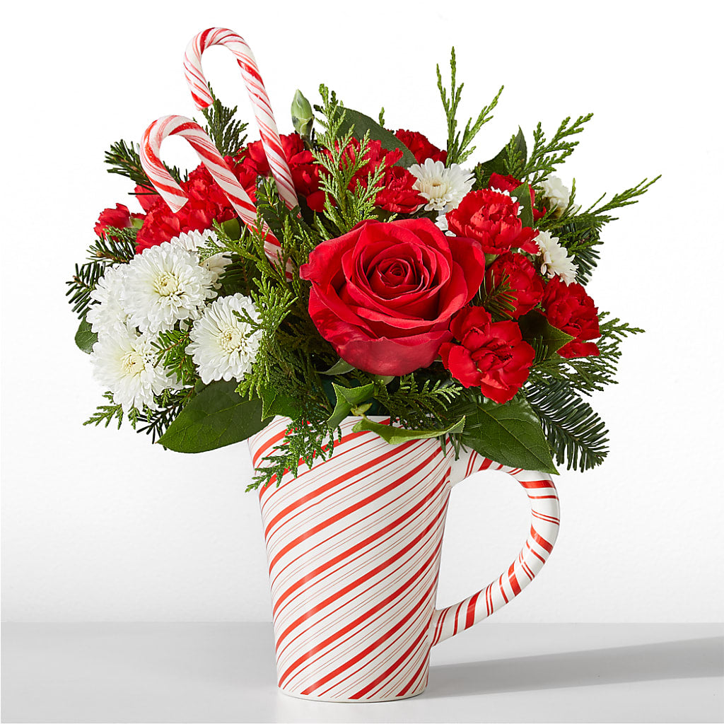 Peppermint Swirl Mug – Corum Flower Shop, Manchester KY