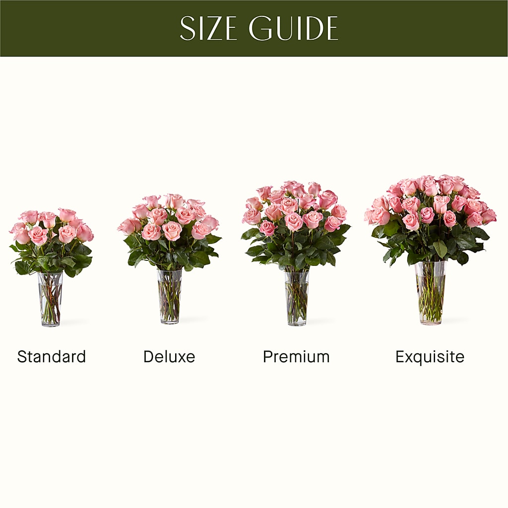 Long Stem Pink Rose Bouquet – Corum Flower Shop, Manchester KY