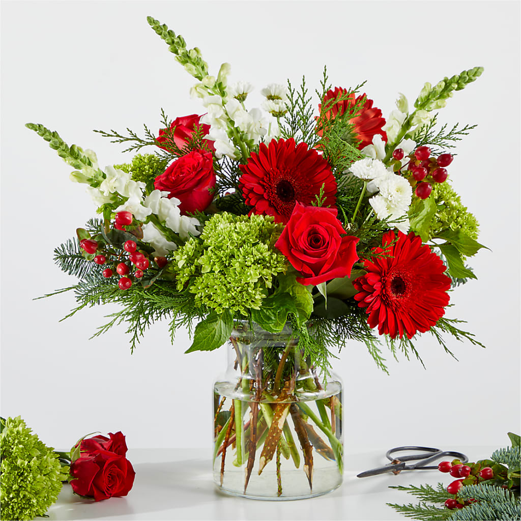 Merry Moment Bouquet – A Florist Original – Corum Flower Shop, Manchester KY