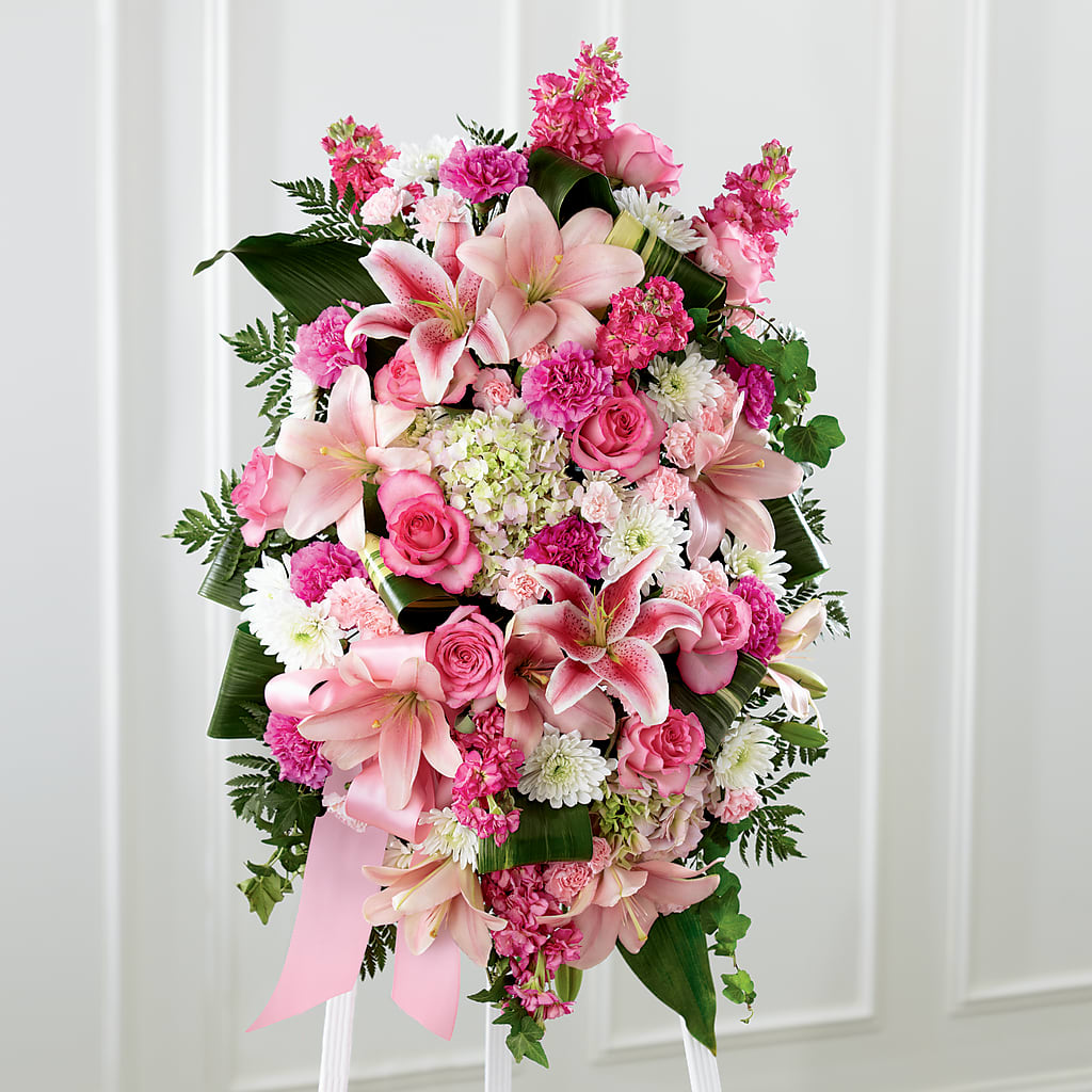 Comforting Standing Spray – Corum Flower Shop, Manchester KY