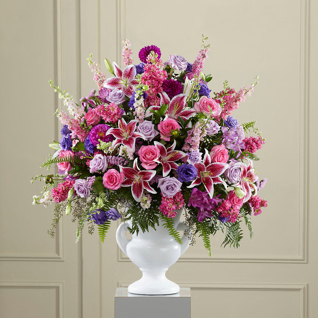 Peaceful Tribute Arrangement – Corum Flower Shop, Manchester KY