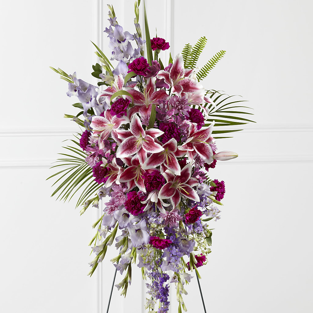 Tender Touch Standing Spray – Corum Flower Shop, Manchester KY