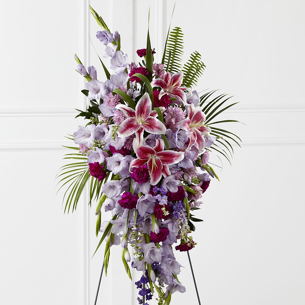 Tender Touch Standing Spray – Corum Flower Shop, Manchester KY