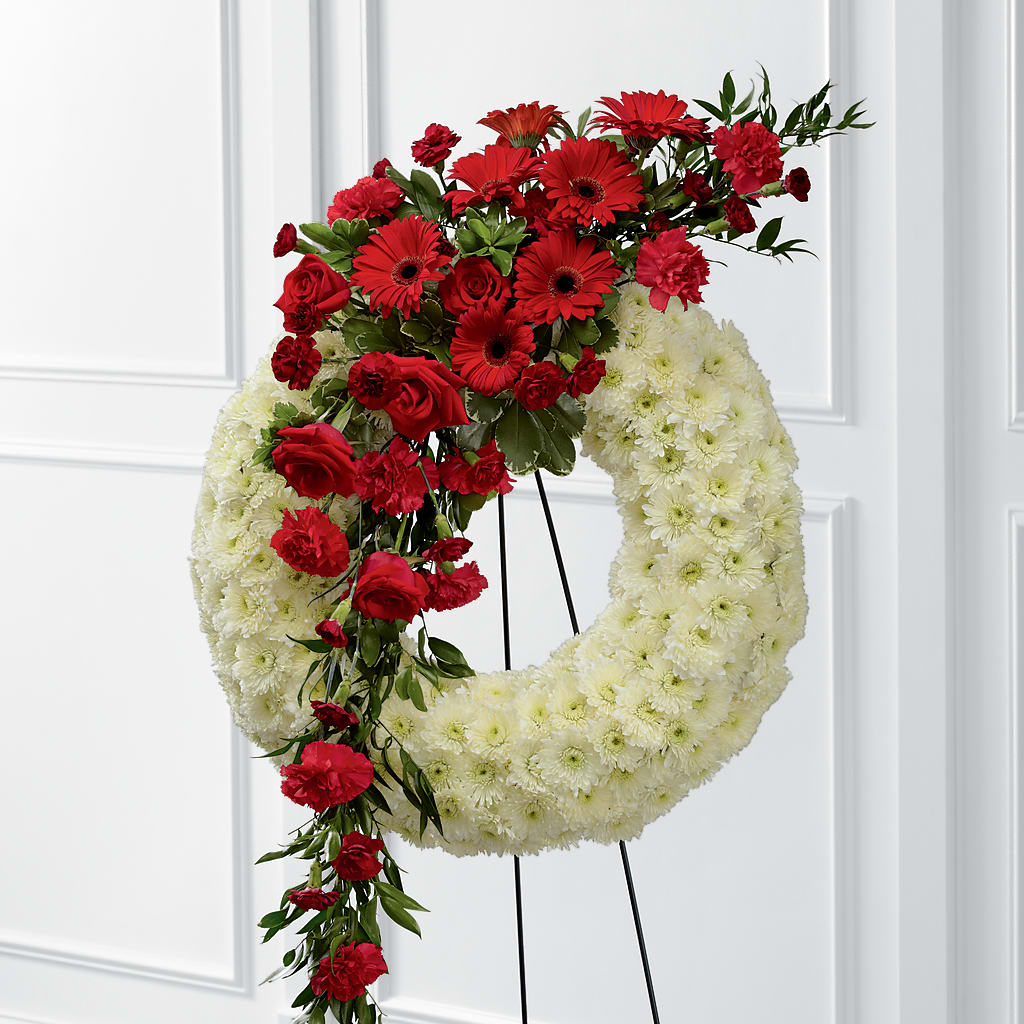 Graceful Tribute Wreath – Corum Flower Shop, Manchester KY