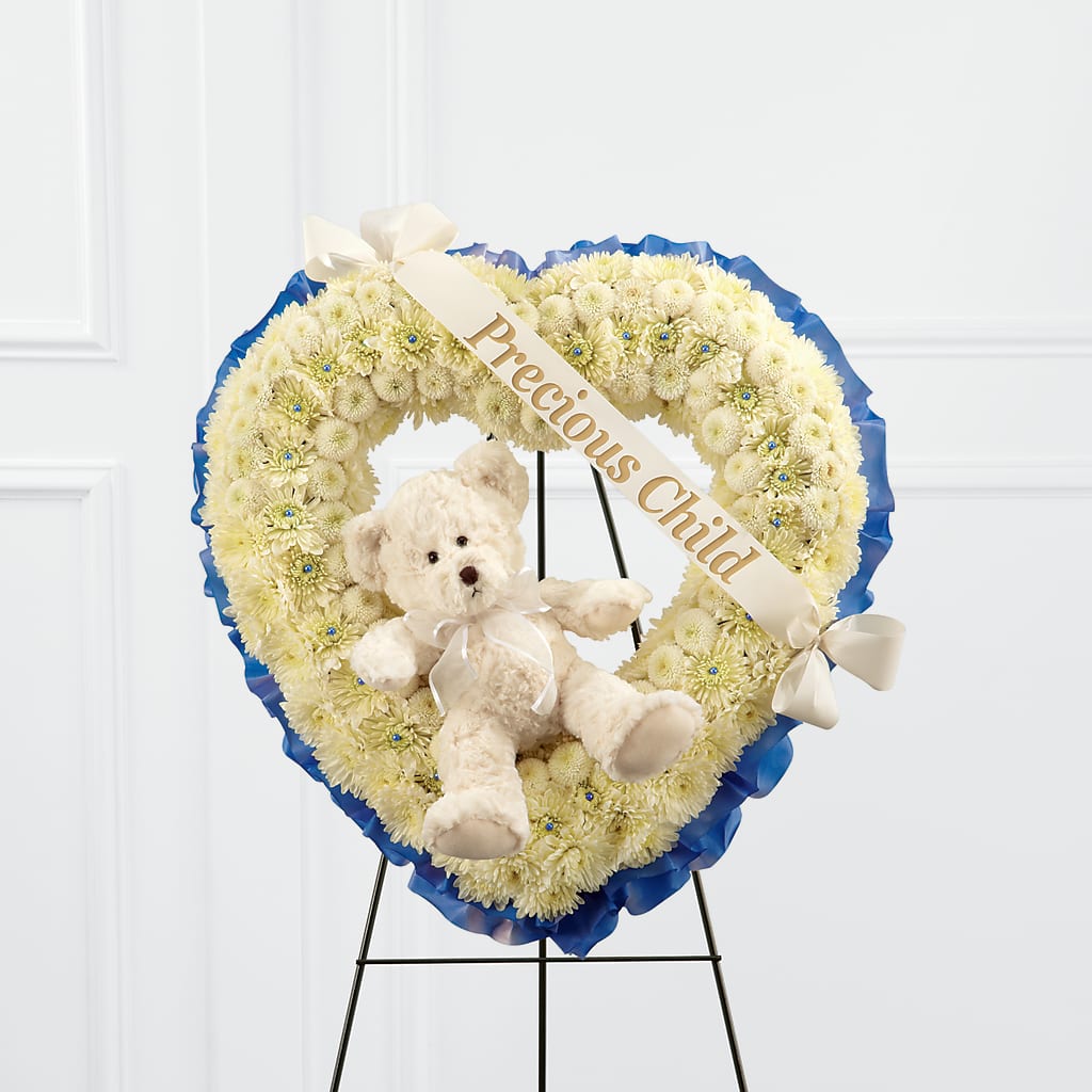 Precious Child Standing Heart – Corum Flower Shop, Manchester KY
