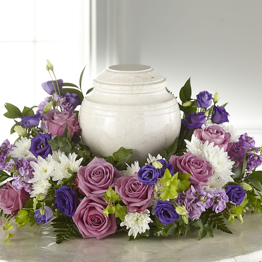 Blooming Sympathy Cremation Adornment – Corum Flower Shop, Manchester KY