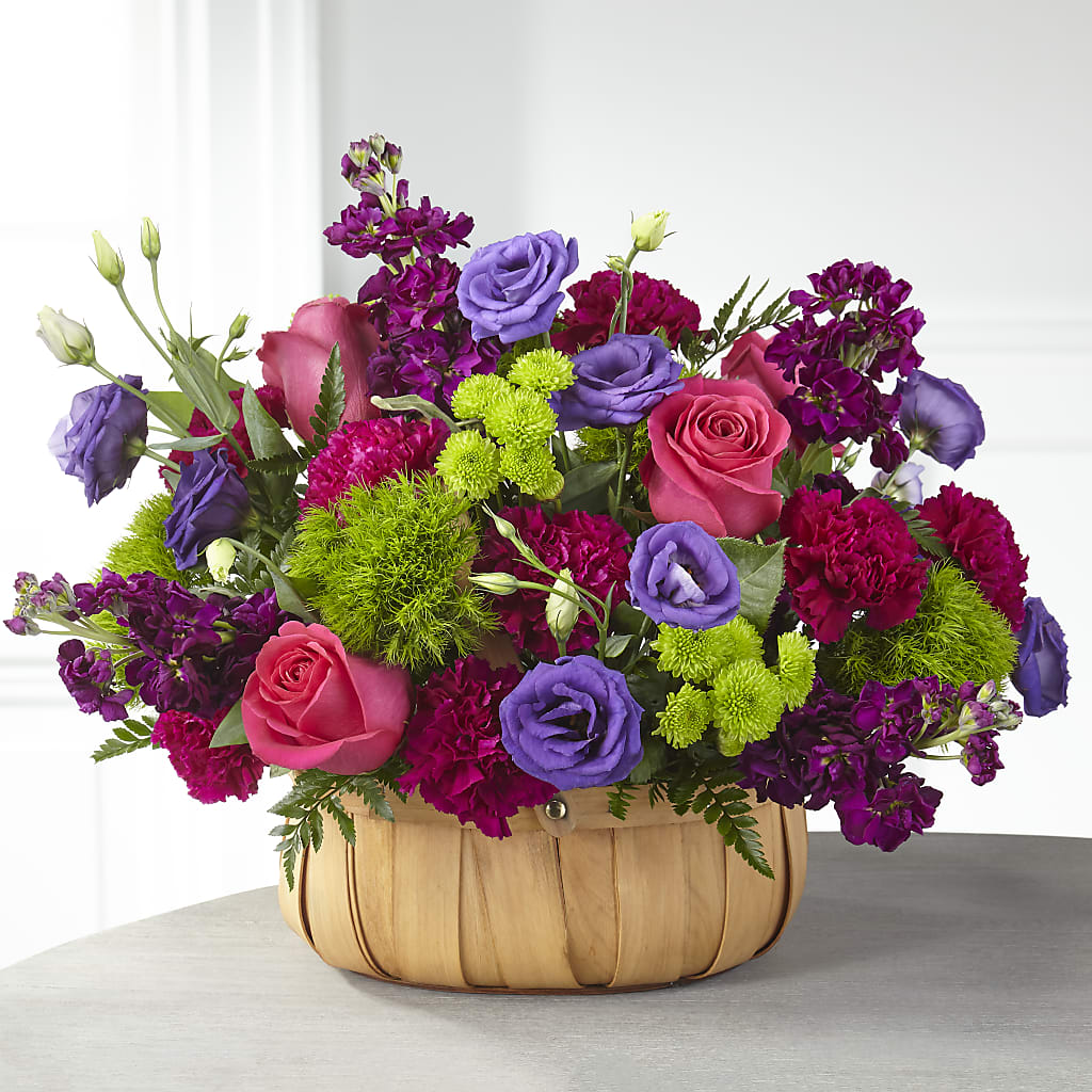 Serene Sanctuary Basket – Corum Flower Shop, Manchester KY