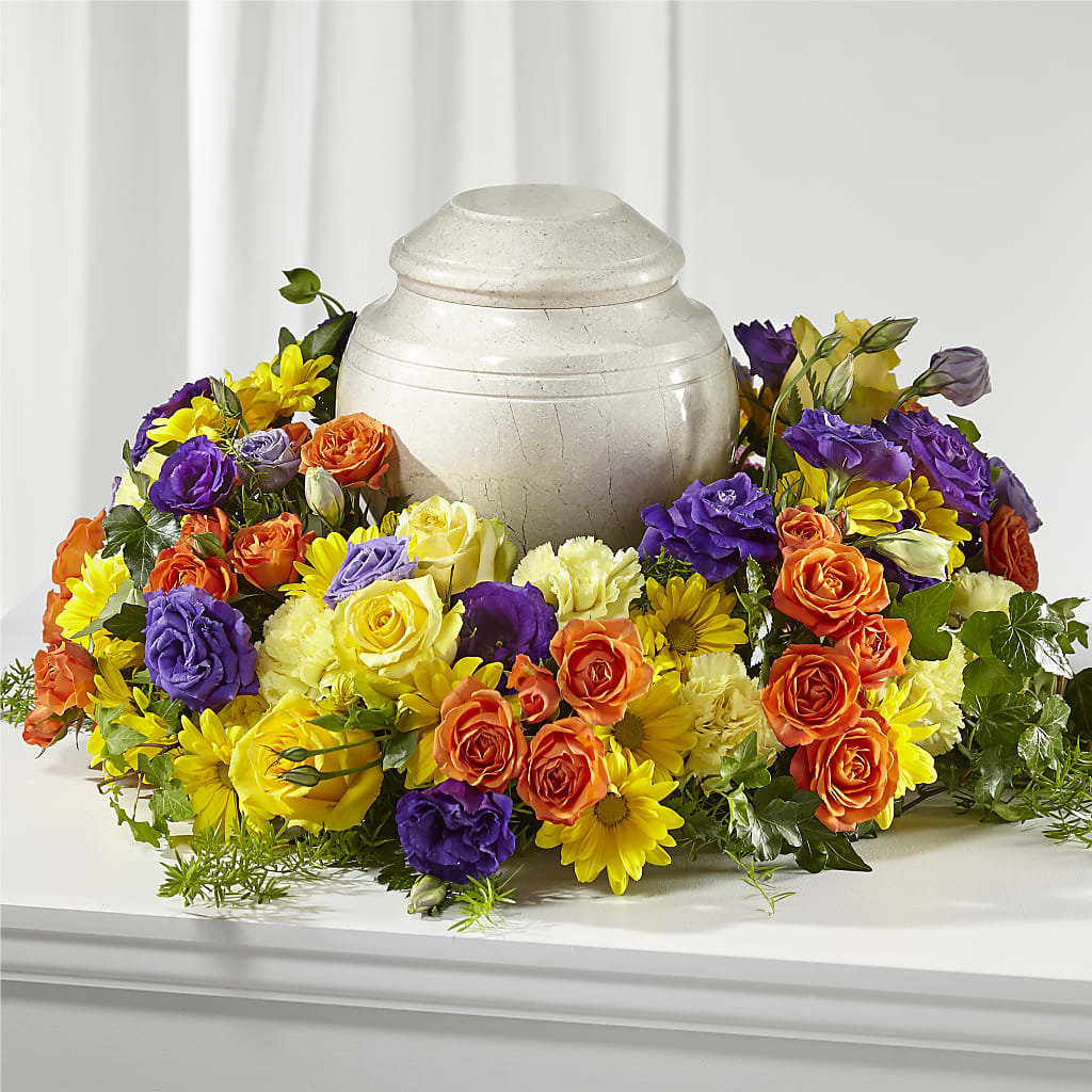 Blossoms of Remembrance Cremation Adornment – Corum Flower Shop, Manchester KY