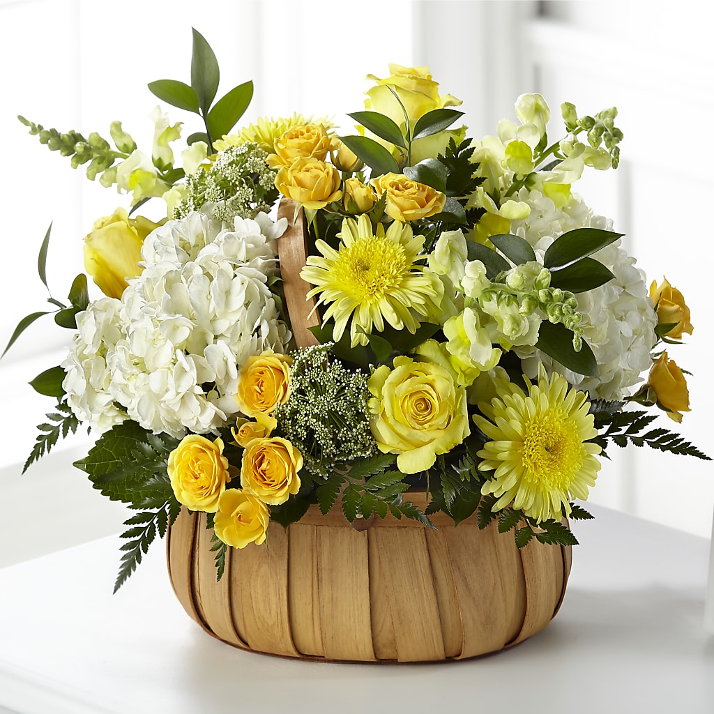 Rustic Remembrance Basket – Corum Flower Shop, Manchester KY