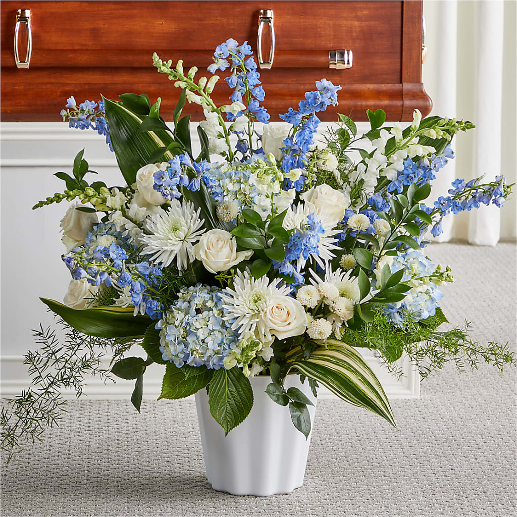 Everlasting Memories Floor Basket – Corum Flower Shop, Manchester KY