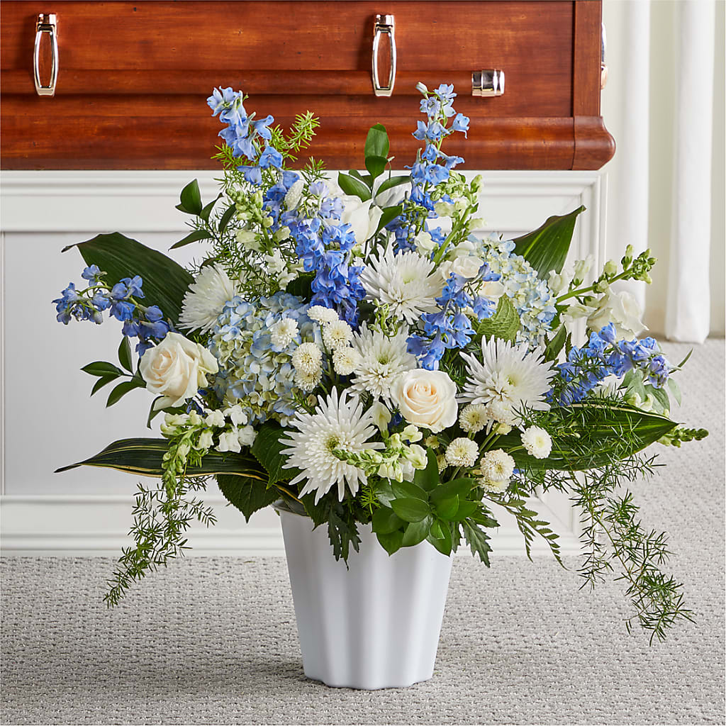 Everlasting Memories Floor Basket – Corum Flower Shop, Manchester KY