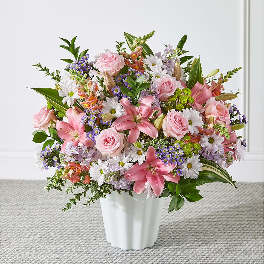 Abundant Compassion Floor Basket – Corum Flower Shop, Manchester KY