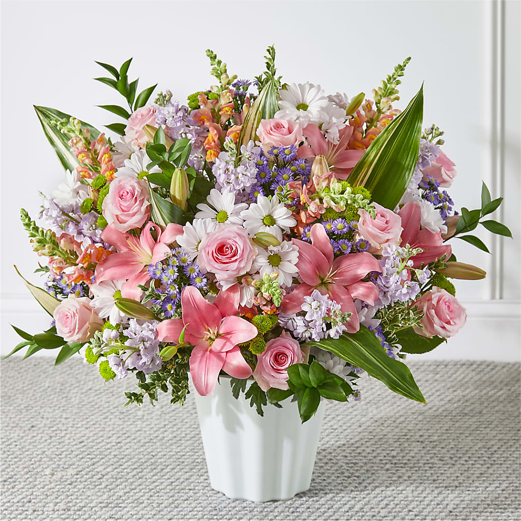 Abundant Compassion Floor Basket – Corum Flower Shop, Manchester KY