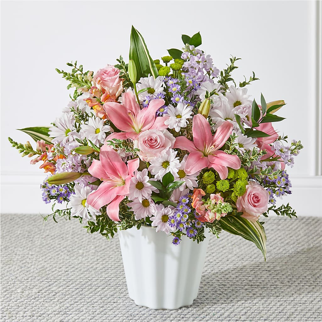 Abundant Compassion Floor Basket – Corum Flower Shop, Manchester KY
