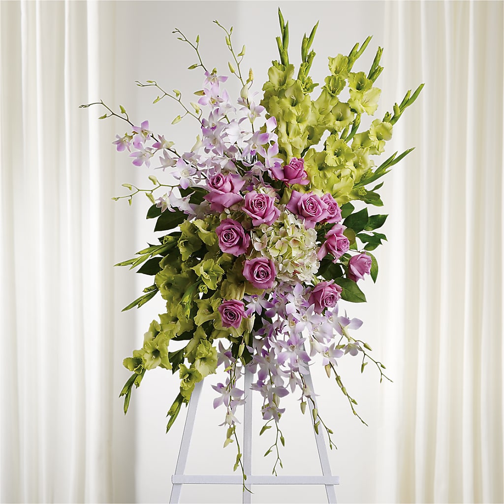 Lasting Legacy Standing Spray – Corum Flower Shop, Manchester KY