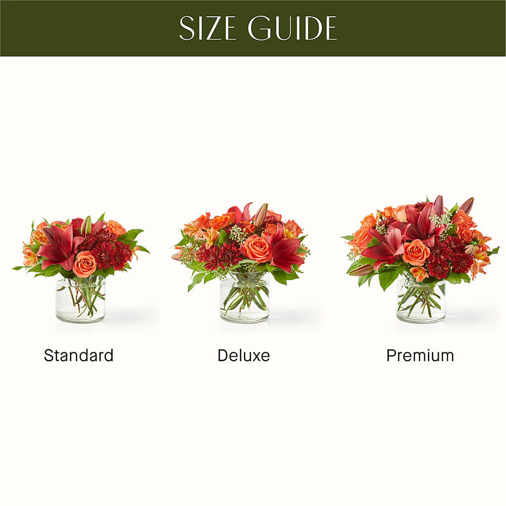 Crimson Leaves Bouquet – Corum Flower Shop, Manchester KY
