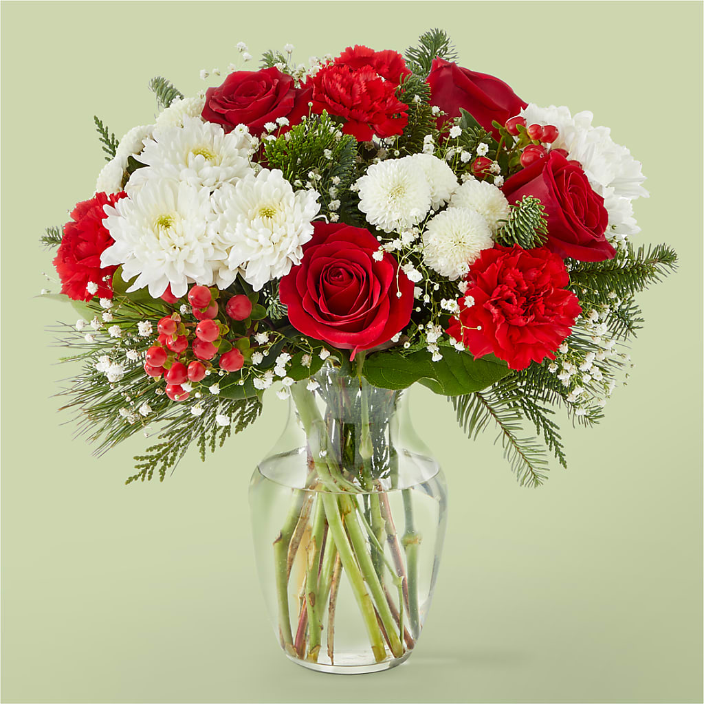 Chance of Flurries Bouquet – Corum Flower Shop, Manchester KY