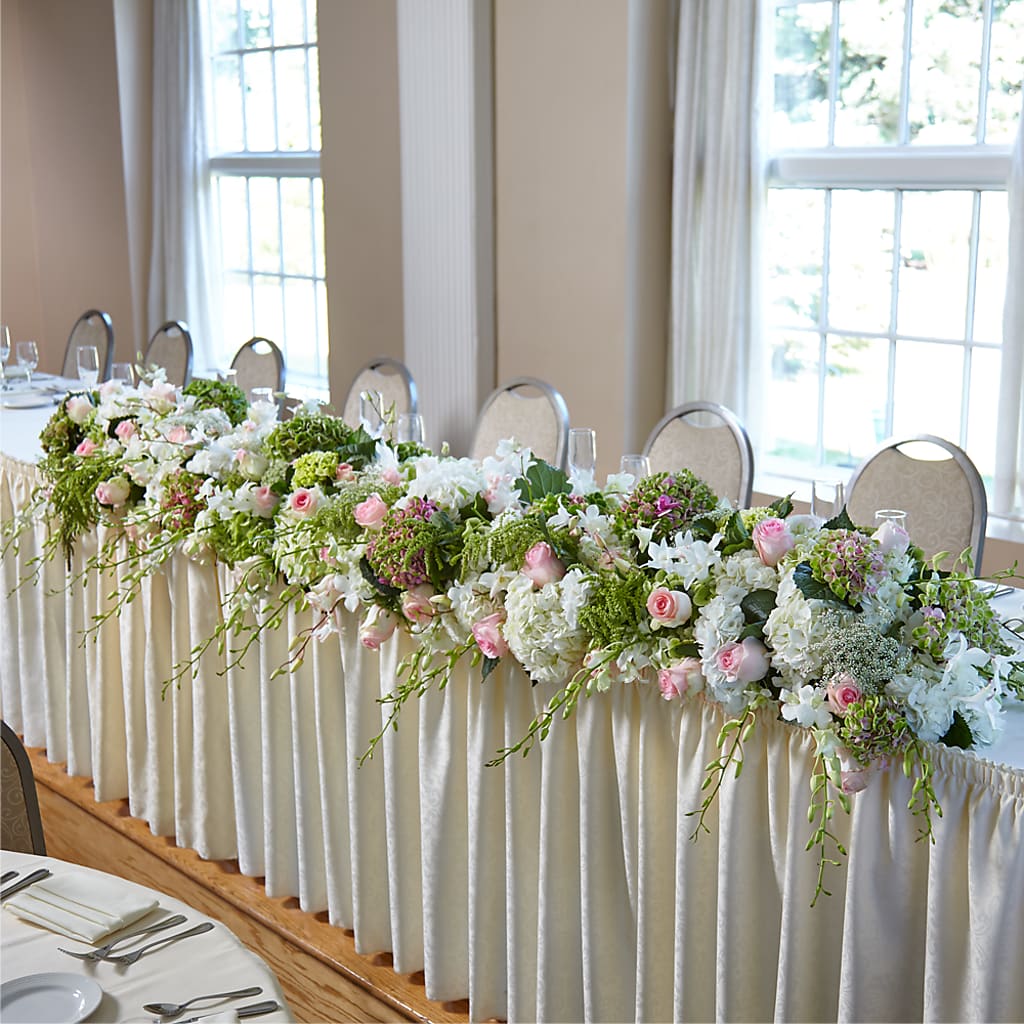 State of Joy Head Table Arrangement – Corum Flower Shop, Manchester KY