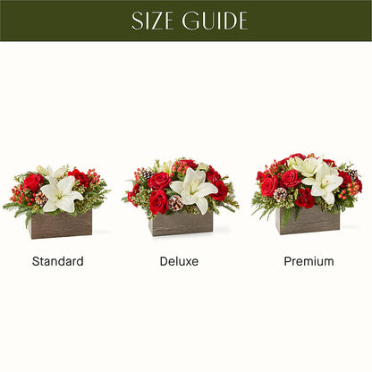 Snowy Wonderland Bouquet –  Corum Flower Shop, Manchester KY