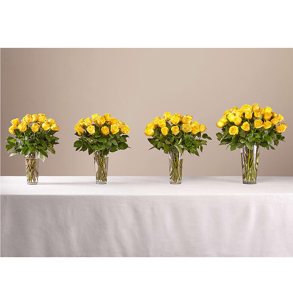 Long Stem Yellow Rose Bouquet –  Corum Flower Shop, Manchester KY