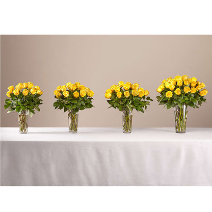 Long Stem Yellow Rose Bouquet –  Corum Flower Shop, Manchester KY