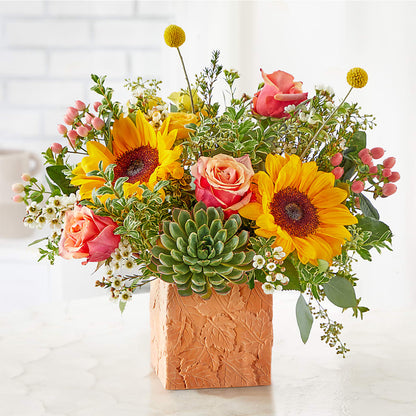 Sunflower Season Bouquet –  Corum Flower Shop, Manchester KY