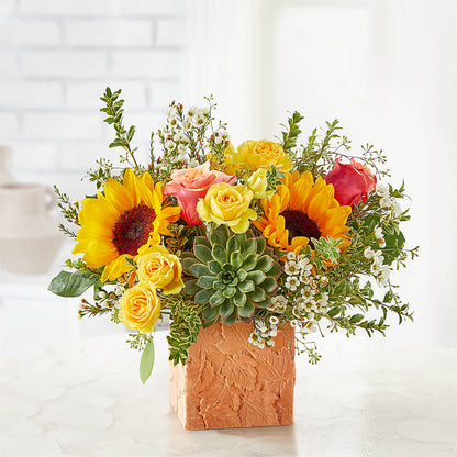 Sunflower Season Bouquet –  Corum Flower Shop, Manchester KY
