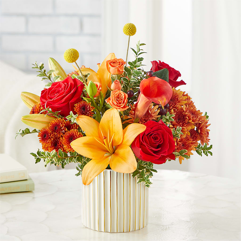 Scarlet Skies Bouquet –  Corum Flower Shop, Manchester KY