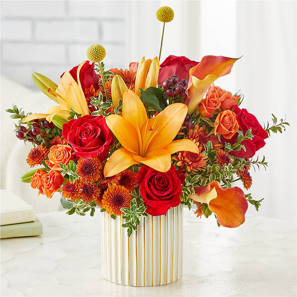 Scarlet Skies Bouquet –  Corum Flower Shop, Manchester KY