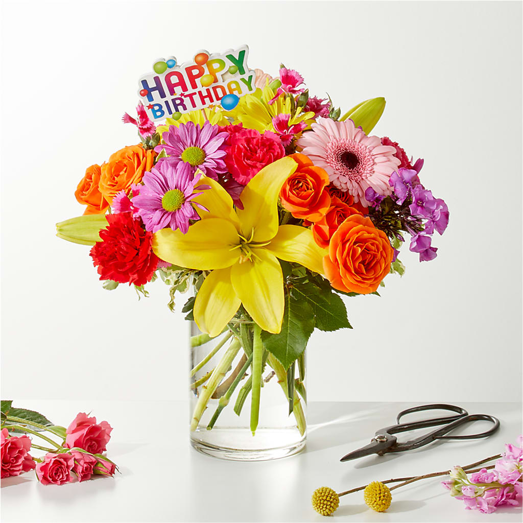 Cue the Confetti - A Florist Original –  Corum Flower Shop, Manchester KY