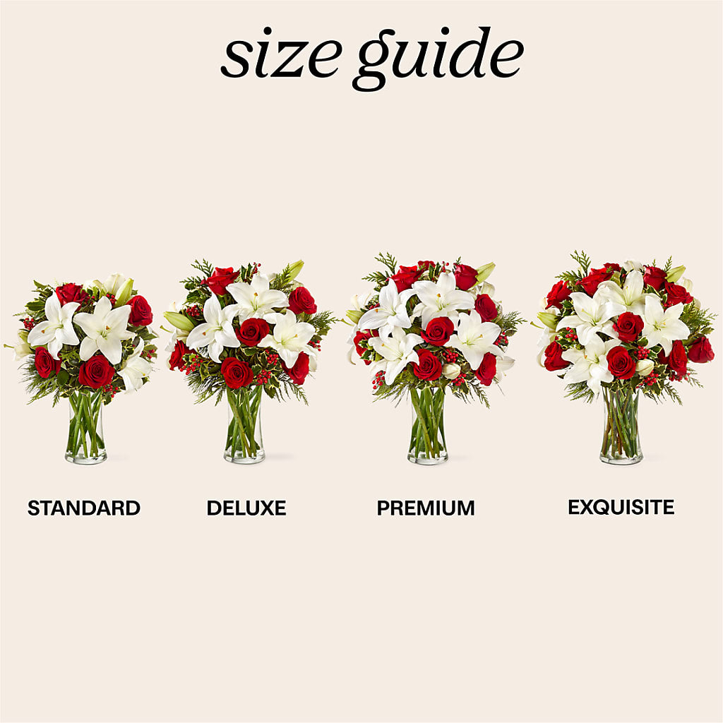 Sparkling Snowflakes Bouquet –  Corum Flower Shop, Manchester KY