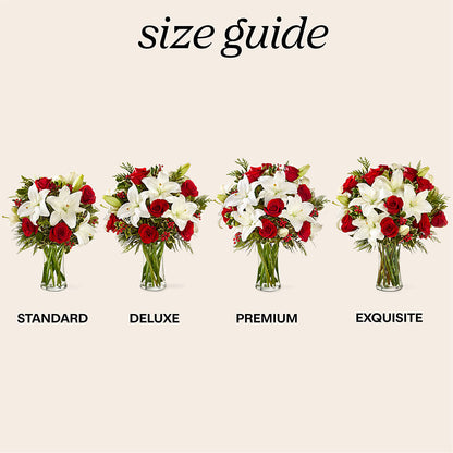 Sparkling Snowflakes Bouquet –  Corum Flower Shop, Manchester KY