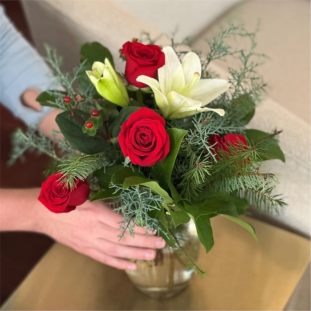 Glittering Lights Bouquet –  Corum Flower Shop, Manchester KY