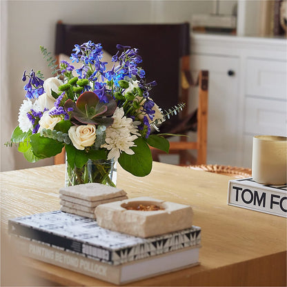 Cerulean Waves Bouquet –  Corum Flower Shop, Manchester KY