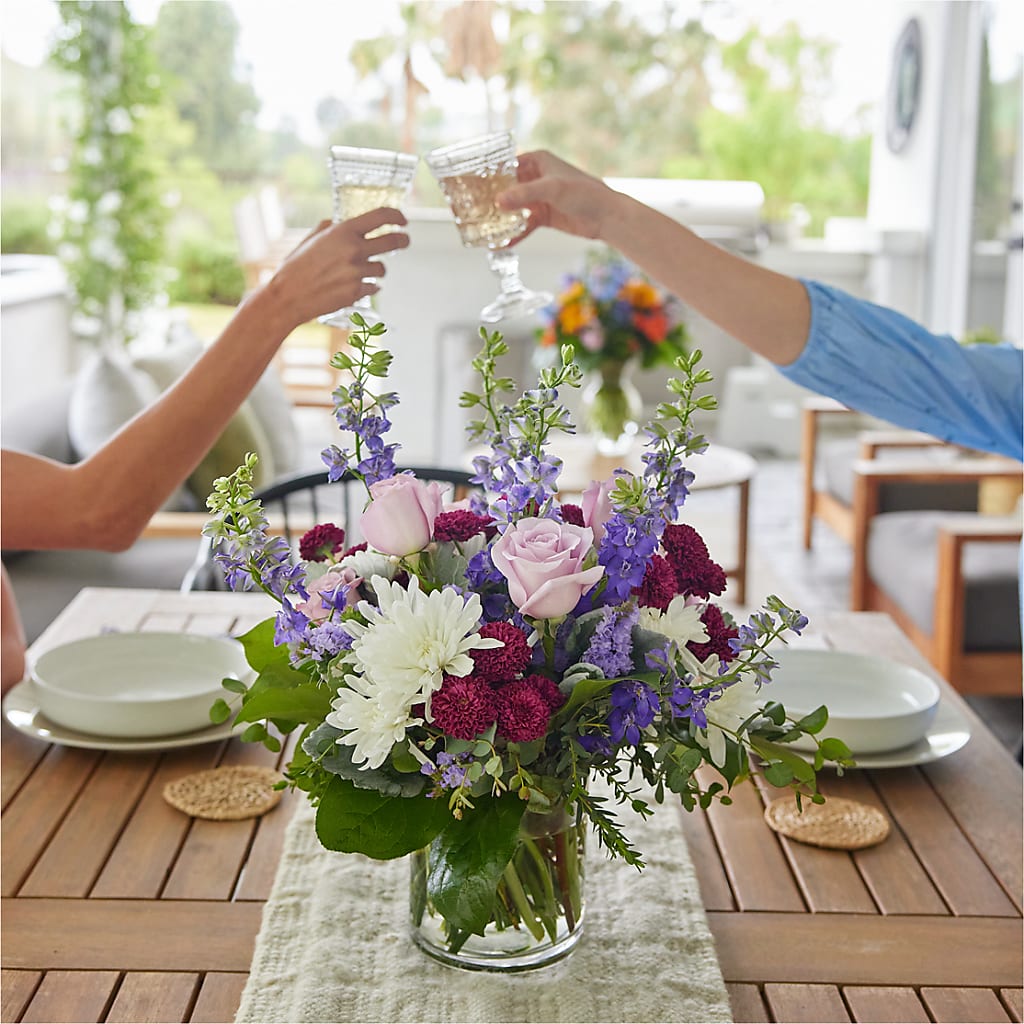 Violet Frost Bouquet –  Corum Flower Shop, Manchester KY