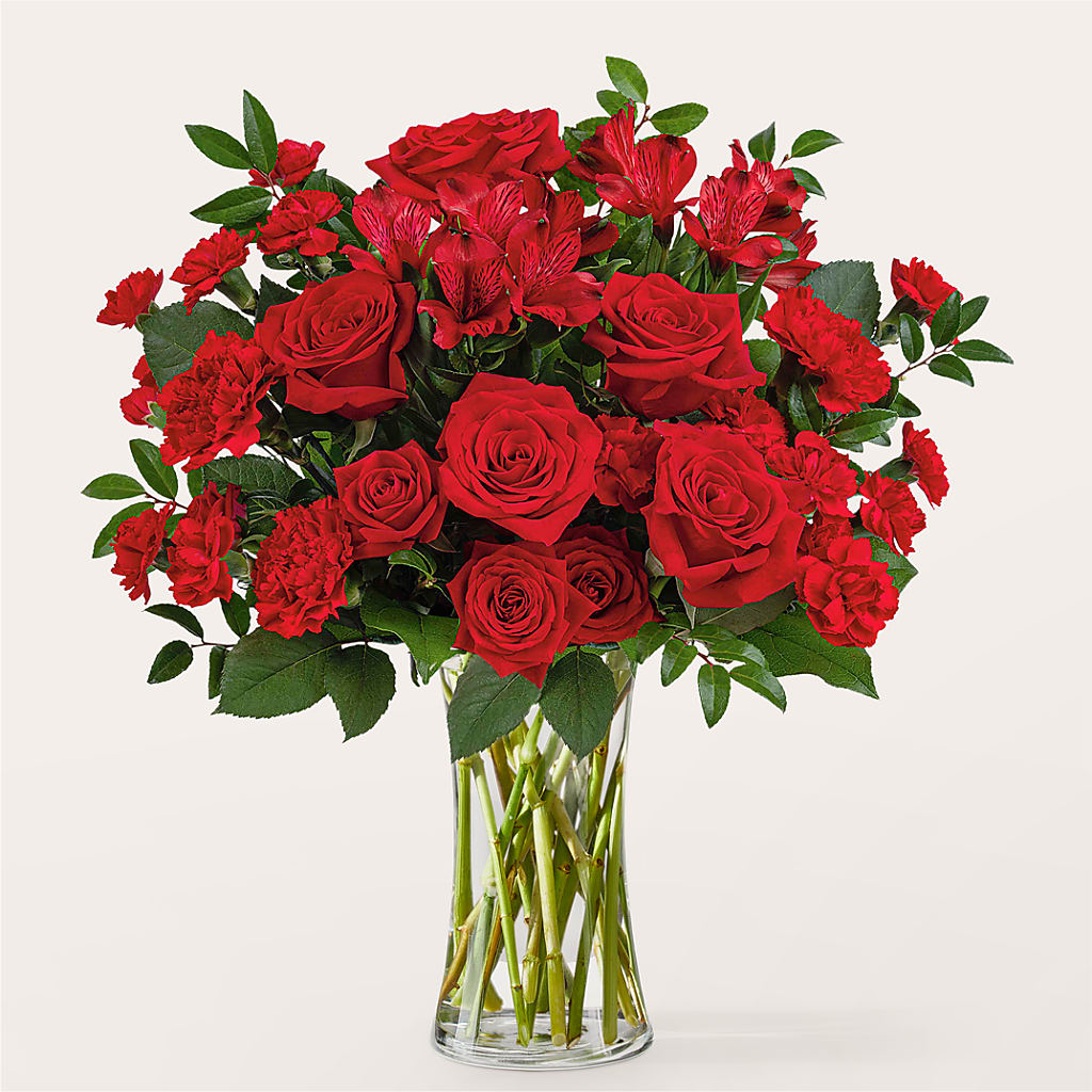 Brilliant Ruby Bouquet –  Corum Flower Shop, Manchester KY