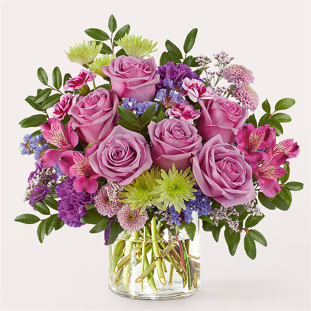 Glass Half Full Bouquet –  Corum Flower Shop, Manchester KY