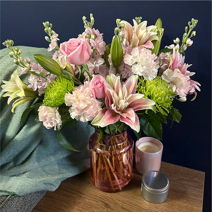 Pretty in Pink Bouquet –  Corum Flower Shop, Manchester KY