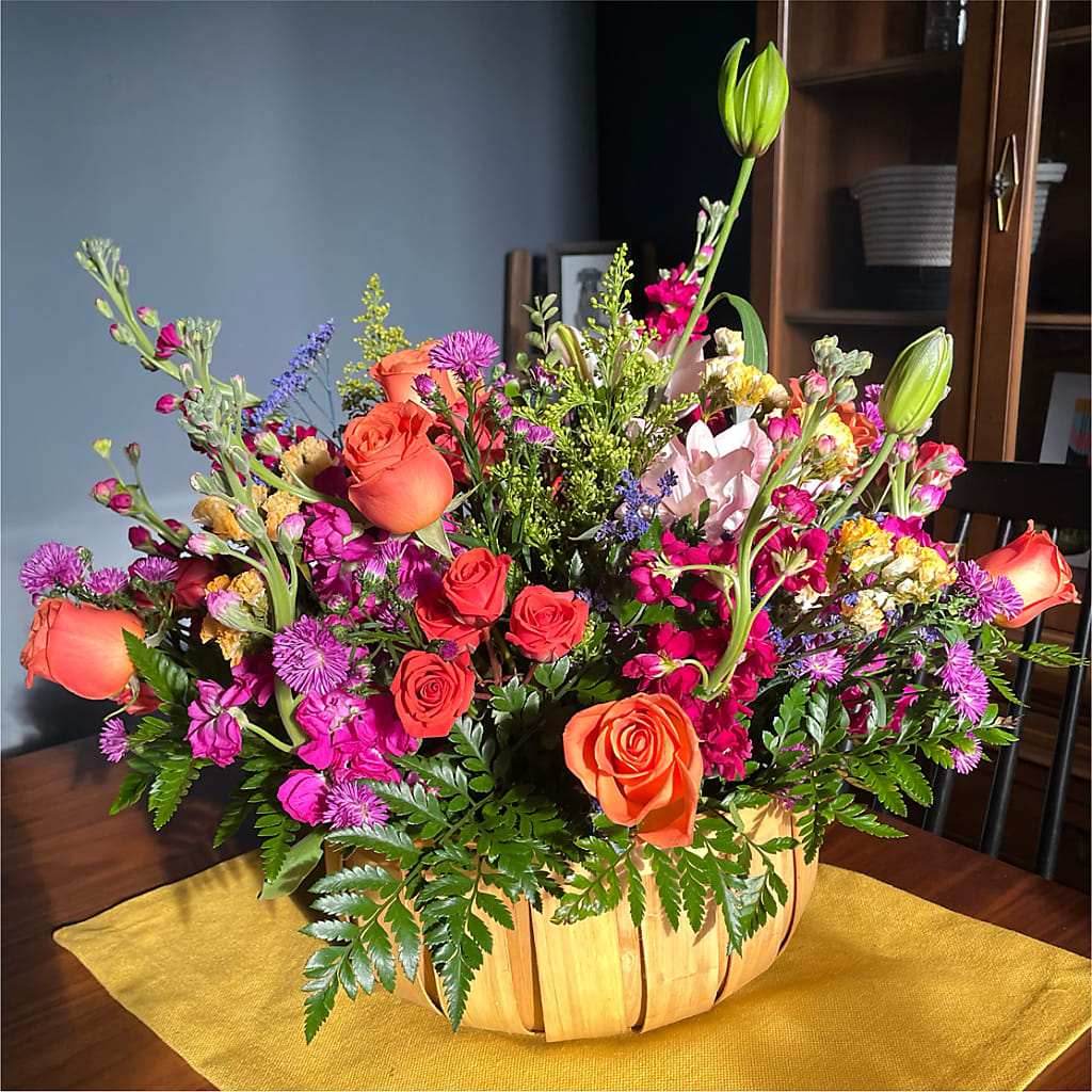 Garden of Life Basket –  Corum Flower Shop, Manchester KY