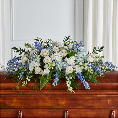 Timeless Essence Casket Spray –  Corum Flower Shop, Manchester KY