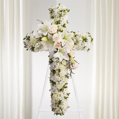 Spiritual Guidance Standing Spray –  Corum Flower Shop, Manchester KY