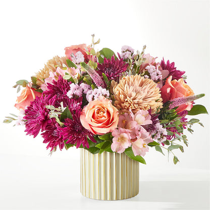Berry Cobbler Bouquet with Ivory Vase –  Corum Flower Shop, Manchester KY
