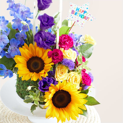 Star of the Day Floral Cake –  Corum Flower Shop, Manchester KY
