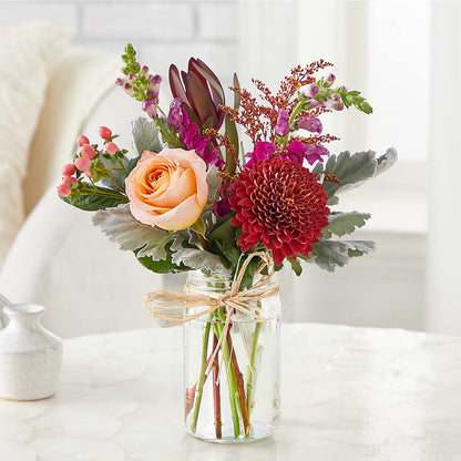 Moody Hues Bouquet –  Corum Flower Shop, Manchester KY