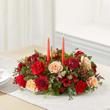 Most Thankful Centerpiece –  Corum Flower Shop, Manchester KY