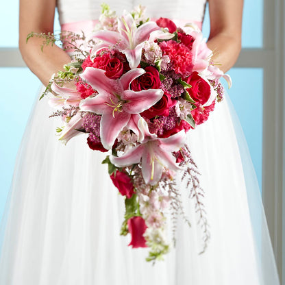 Lily & Rose Bouquet –  Corum Flower Shop, Manchester KY