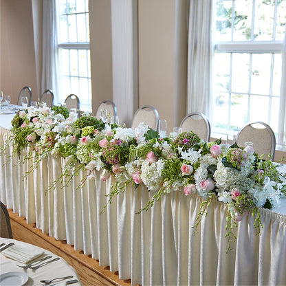State of Joy Head Table Arrangement –  Corum Flower Shop, Manchester KY