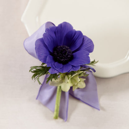 Purple Passion Boutonniere –  Corum Flower Shop, Manchester KY