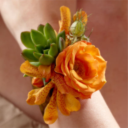 Irresistible Love Wrist Corsage –  Corum Flower Shop, Manchester KY